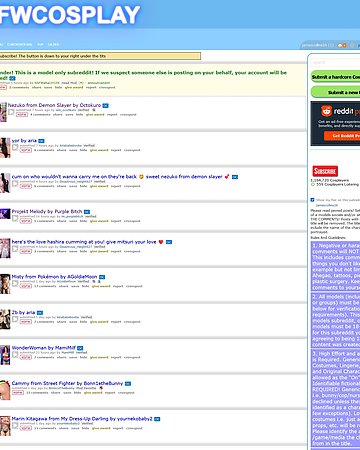 /r/nsfwcosplay Screencap