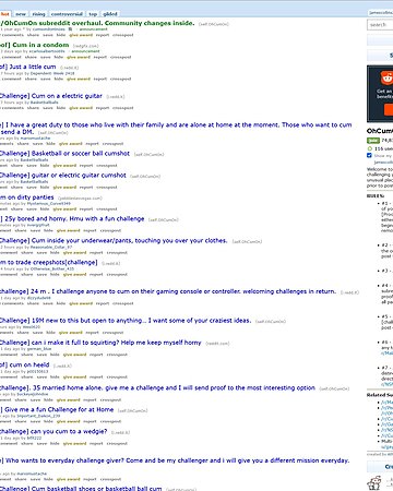 /r/ohcumon Screencap